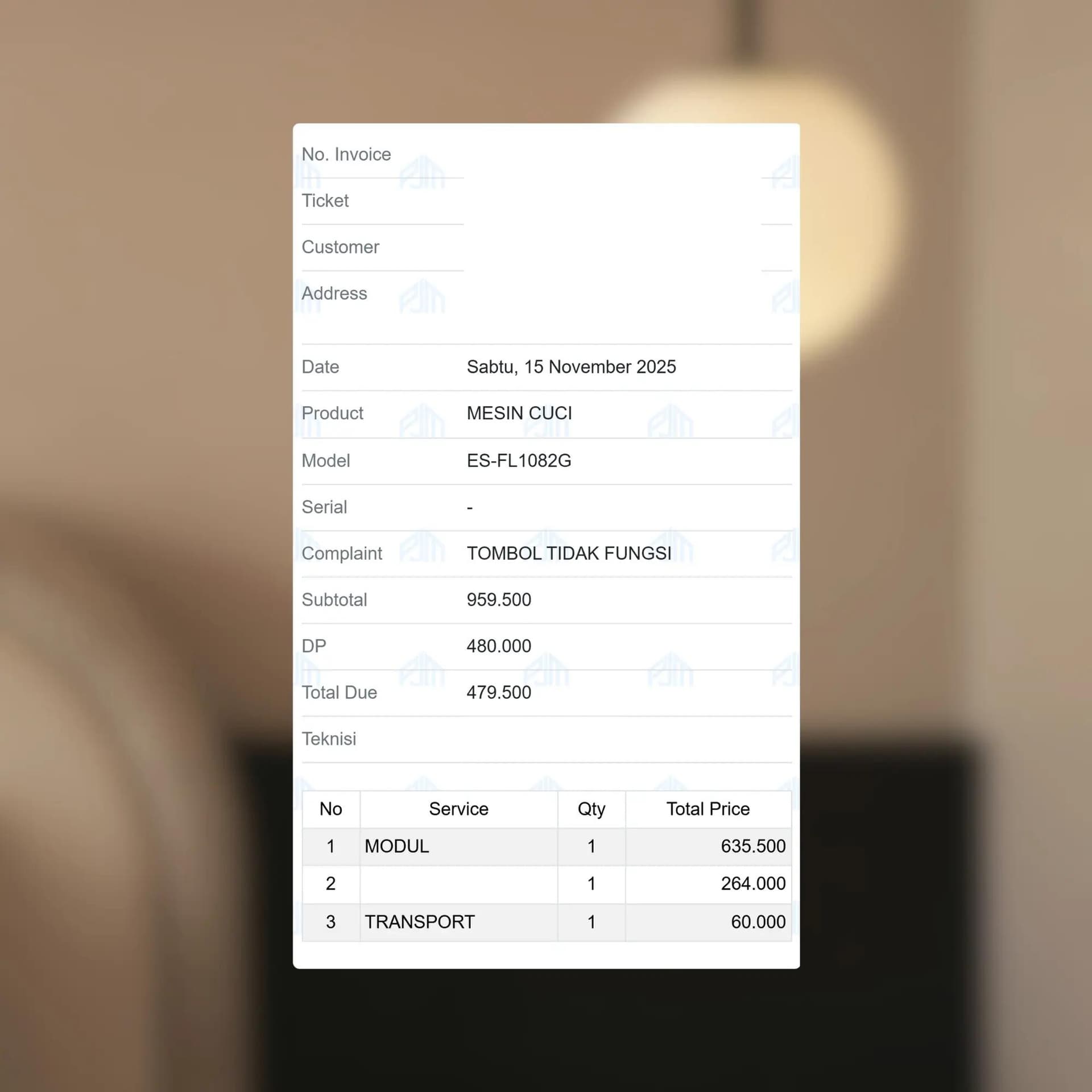 Service Hub System — Image 3 by Danu Pratama as a Web Developer