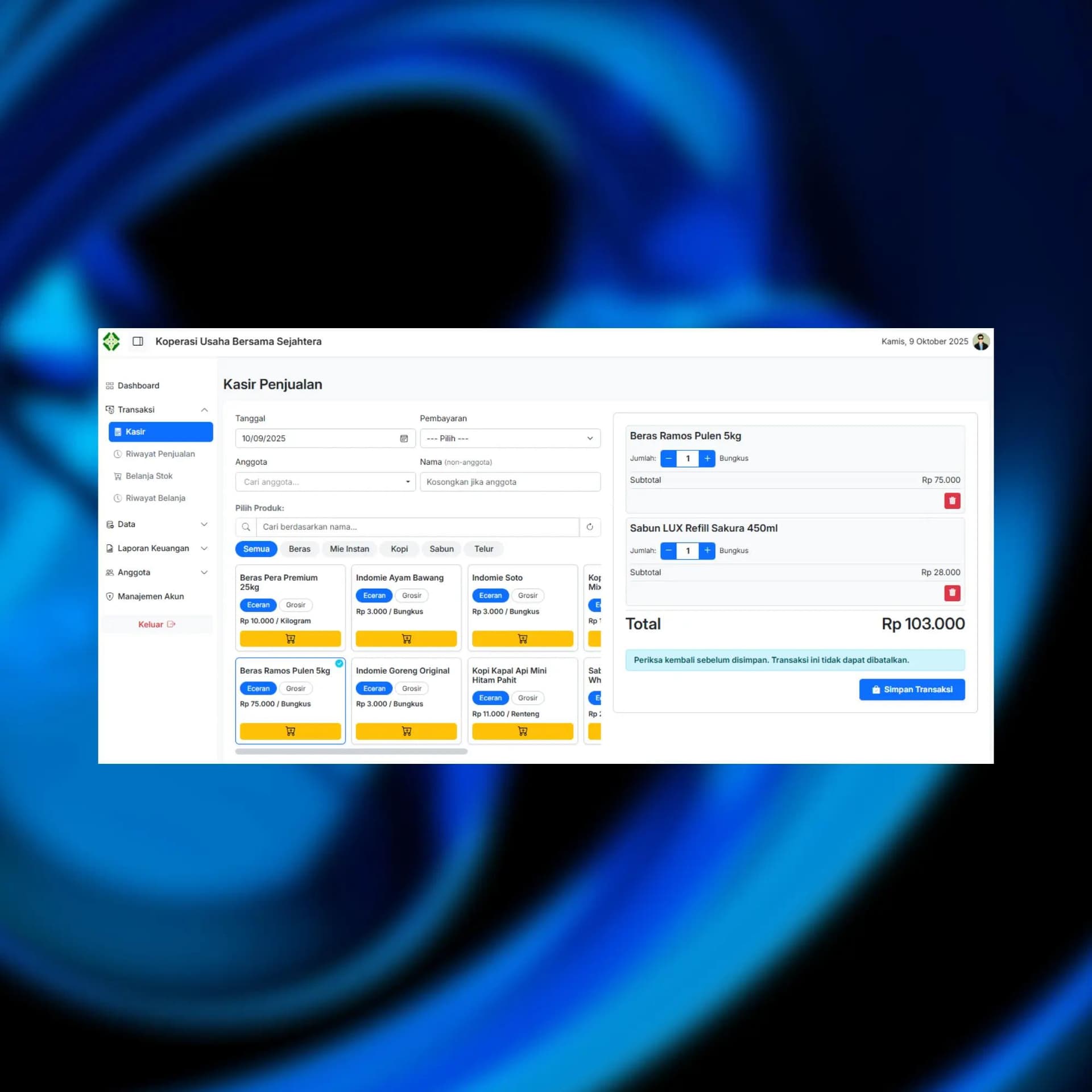 Point of Sale — Image 2 by Danu Pratama as a Web Developer