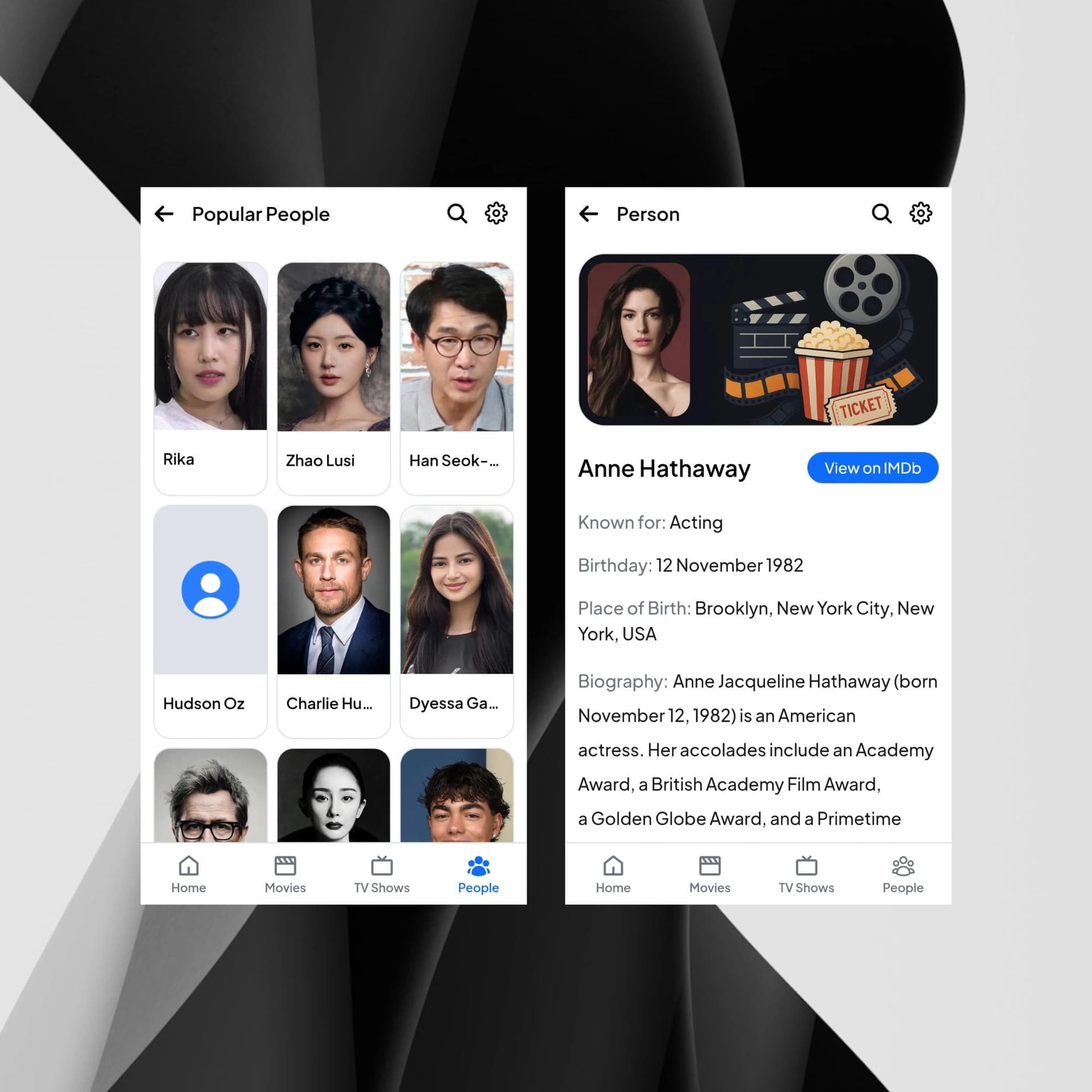 The Movie Database — Image 4 by Danu Pratama as a Web Developer